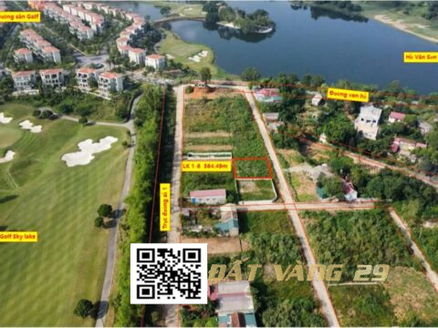 Bán đất tái định cư sân golf skylake Hoàng Văn Thụ – LK1-6 hạ tầng đồng bộ, an ninh đảm bảo.