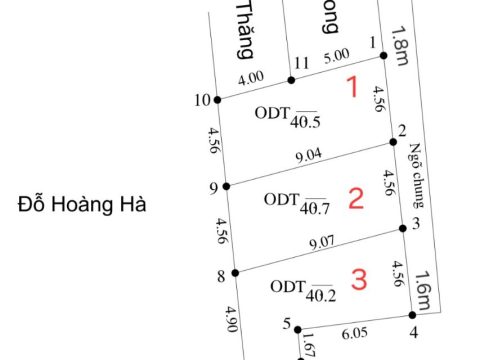BÁN NHÀ LIỀN KỀ 3 TẦNG – TRUNG TÂM THỊ TRẤN CHÚC SƠN 