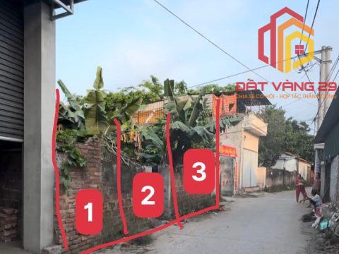 3 lô đất siêu hót, siêu ngon tại thuỵ hương đường thông 2 xe tránh nhau