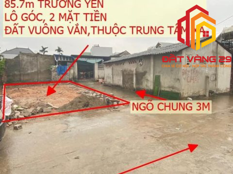Lô đất 85,7m2 siêu đẹp siêu hót tại Trường Yên – Chương Mỹ – Hà Nội