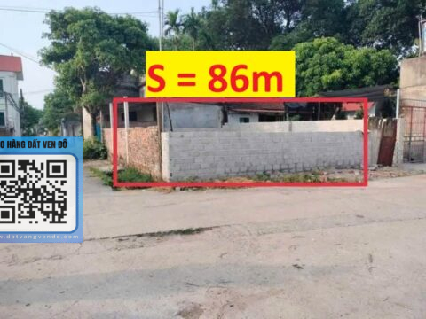 Bán Lô đất ở Đồng Trữ – Phú Nghĩa – Chương Mỹ – Hà Nội   S=86m2