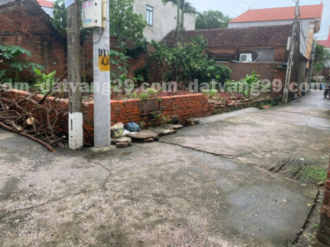 Bán Lô đất ở Xóm Nứa – Đại Yên – Chương Mỹ – Hà Nội   S=75,9m2