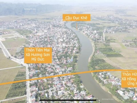 Chính chủ em trúng lô đất đấu giá mặt đường tỉnh lộ kinh doanh, tại xã Hương Sơn huyện Mỹ Đức.