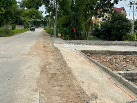 Bán đất phân lô Mỹ Lương – khu dân cư đông đúc, giá rẻ LK40