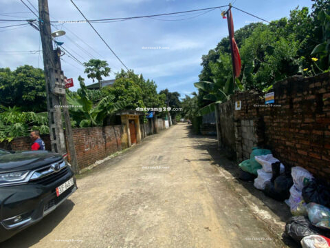 Bán đất trung tâm Thủy Xuân Tiên – Cách ngã tư Xuân Mai 1km – Pháp lý rõ ràng S=96,8m