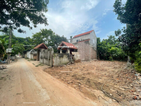 Bán đất Phú Bến Thụy Hương – Chương Mỹ – Lô đẹp giá tốt S=111,3m²