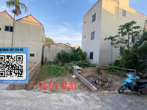 Bán đất thổ cư Xóm Bến Tốt Động Chương Mỹ – Giá tốt S=51m2