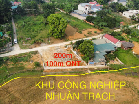 Chính Chủ bán 200m2 Thôn Đồng Chanh A – Nhuận Trạch – Lương Sơn – Hòa Bình