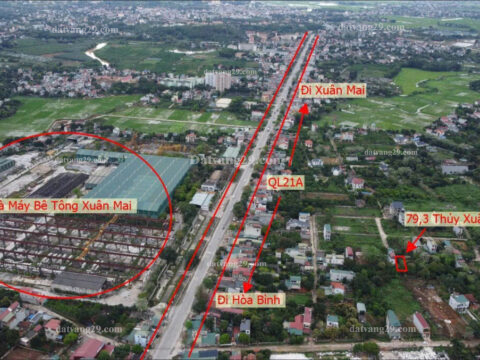 Chính Chủ bán 79,3m2 thuộc Xuân Sen – Thuỷ Xuân Tiên – Chương Mỹ – Hà Nội