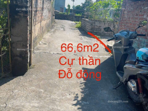 Chính Chủ bán 96,6m2 thuộc Thôn Cự Thần – Đỗ Động – Thanh Oai – Hà Nội