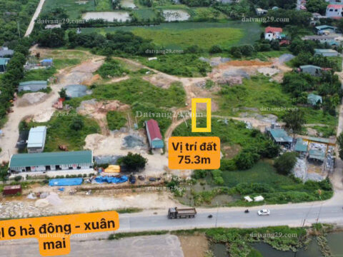 Chính Chủ cần bán 75,3m2 Thôn Sơn Đồng – Tiên Phương – Chương Mỹ – Hà Nội