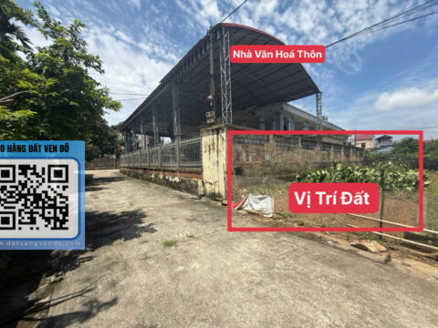 Bán đất thổ cư Văn Mỹ – Hoàng Văn Thụ – Chương Mỹ – S=120m²