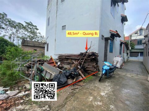 Bán đất THÔN LIÊN HỢP XÃ QUẢNG BỊ,48,5m² Rộng rãi, xe máy – ô tô nhỏ đi lại thuận tiện.