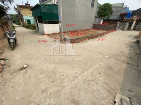 SIÊU PHẨM ĐẦU TƯ LÔ GÓC CỰC ĐẸP XÃ PHÚ NGHĨA  – HÀ NỘI S= 80,8