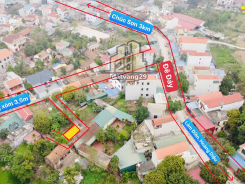 Bán đất Trung Tiến – Thuỵ Hương – Ngay gần Trường học  ,trục chính liên xã   S=61,7m2