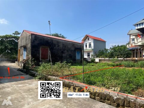 BÁN ĐẤT NỀN TÂN TIẾN CHƯƠNG MỸ | Sổ đỏ chính chủ – Giá tốt S= 46m²