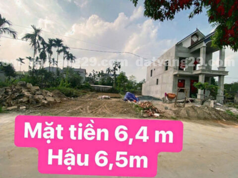 Bán đất Gò Cáo – Thủy Xuân Tiên – Chương Mỹ – Hà Nội -Diện tích gần 200m2