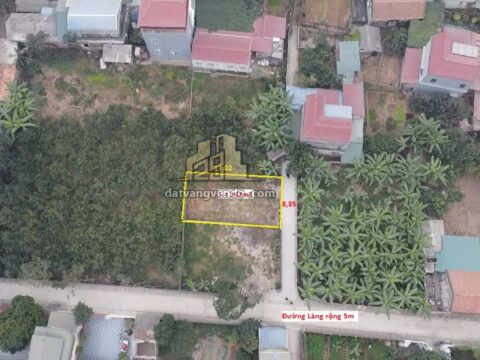 Bán đất thổ cư tại xã  Hoàng Diệu – Chương Mỹ – Hà Nội – S=142m2