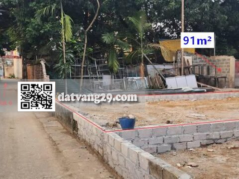 Bán đất thổ cư Xóm Đông Đông Sơn 91.8m² Gần khu công nghiệp , khu đông dân cư