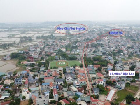 Đất đấu giá Rộc Lác Phú Nghĩa 61,98m² tiềm năng tăng giá cao LK1-06
