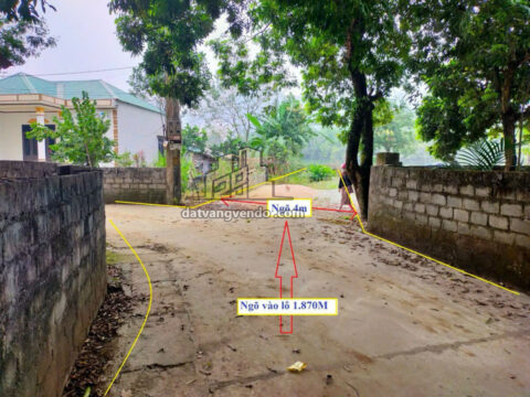 Bán đất thổ cư Tại Trần Phú – Chương Mỹ – Hà Nội – S= 1870m2