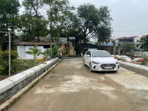 Bán đất phân lô làn 2 Quốc lộ 6 – Xã Đông Sơn – Chương Mỹ – Hà Nội    S=100m2