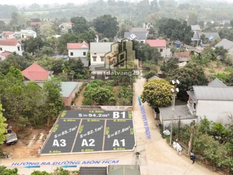 Bán đất ở full thổ cư Đông Nam – Nam Phương Tiến – Đường ô tô tránh nhau  S=94,2m2