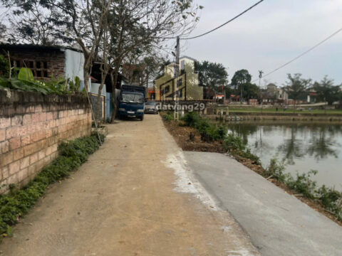 Bán đất full thổ cư Hoàng Văn Thụ – view hồ cực thoáng   S=65,9m2