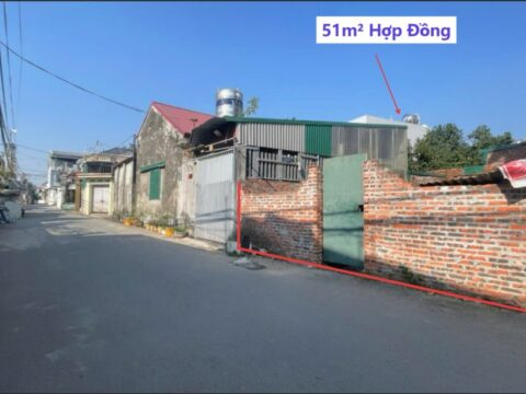 Bán Đất Hợp Đồng Chương Mỹ 51m² Đường trước nhà ô tô vào thoải mái