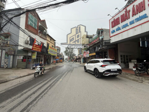 Bán Đất mặt đường Lương Thế Vinh Quảng Bị -Chương Mỹ,Hà Nội –Kinh doanh cực đỉnh  – S= 110,4m2