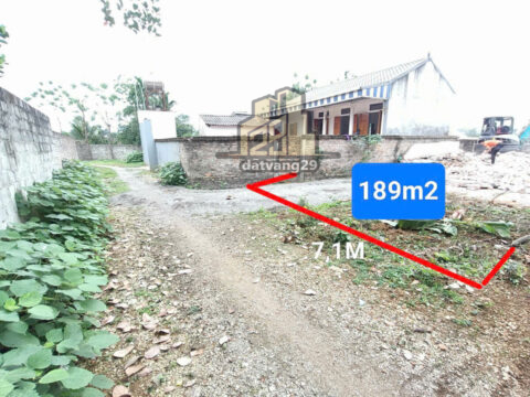 Bán Đất Hoàng Văn Thụ Chương Mỹ Full Thổ Cư – S=189m2