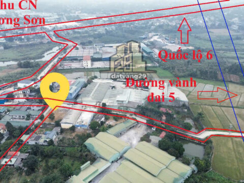 Bán Đất Lương Sơn Hoà Bình Mặt Tiền 5.2m – S= 99.6m2