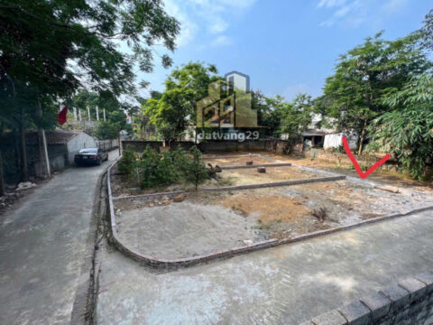 Bán đất full thổ cư tân tiến chương mỹ hà nội – S=82.8m2