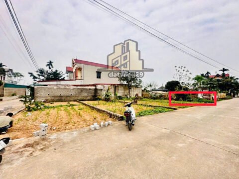 Bán đất tái định cư hoàng văn thụ chương mỹ – S=90m2