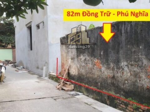 Bán Đất phú nghĩa chương mỹ hà nội full thổ cư – S=82m2