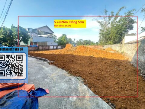 Bán Đất Đông Sơn Chương Mỹ Hà Nội – S= 626m2