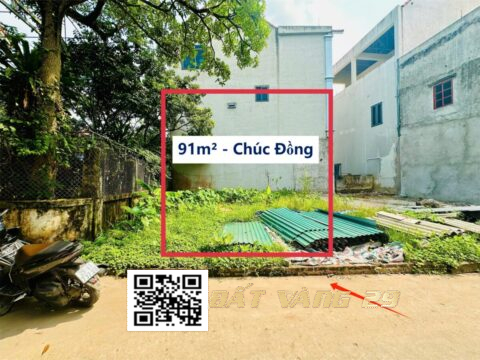 Bán đất trung tâm phường Chương Mỹ  Hà Nội | 91m² – Vị trí đẹp – Sổ đỏ chính chủ