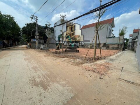 Bán đất thổ cư Trung tâm thị trấn Chúc Sơn– Chương Mỹ –Ngay cạnh quốc lộ 6 – Đường ô tô tránh nhau S=93,9m2