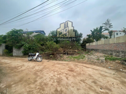 Bán đất thổ cư ở Tràng An – TT Chúc Sơn -Nằm ngay trung tâm của thị trấn  S=79m2