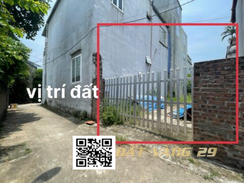 BÁN ĐẤT THỔ CƯ Ở Tổ dân phố Tràng An – CHƯƠNG MỸ ,Nằm ở vùng lõi của Trung tâm thị Trấn vô vàn tiện ích xung quanh   S=70,9m2