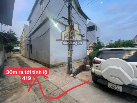 BÁN ĐẤT THỔ CƯ HỢP ĐỒNG CHƯƠNG MỸ, HÀ NỘI – ĐƯỜNG Ô TÔ 2.8M – GIÁ TỐT NHẤT KHU VỰC