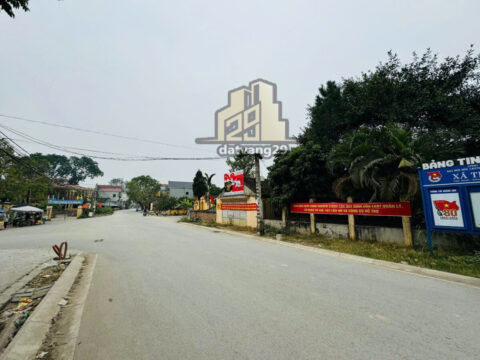 Bán đất phân lô dự án Đông Sơn – Chương Mỹ – LK1-8 – S=82m2