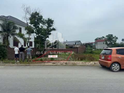 Bán đất Gò Lát mặt đường La Thành – Hoàng Văn Thụ -Chương Mỹ,Hà Nội    – S= 100m2  LK 08