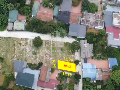 Bán đất Phân Lô Hoàng Văn Thụ Chương Mỹ – gần trường học, tiện xây nhà ở S=80m² LK01