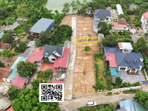 Bán đất phân lô xuân mai 83.1m² khu dân cư hiện hữu – LK10