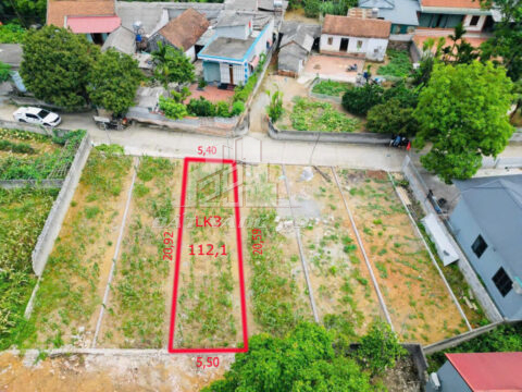 Bán đất Tân Tiến Chương Mỹ – Gần trường học, chợ, khu dân cư đông đúc   S=112.1m2