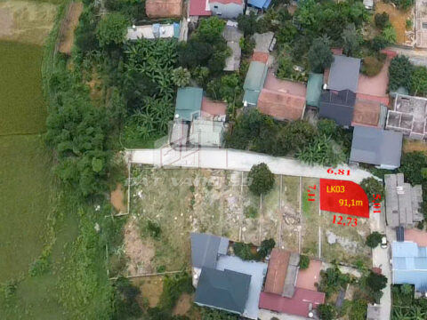 Bán đất Phân Lô Hoàng Văn Thụ Chương Mỹ – giá tốt LK03    S=91,1m²