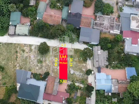 Bán đất Phân Lô Hoàng Văn Thụ Chương Mỹ – giá tốt LK04   S=99,5m²