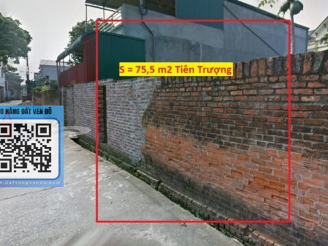 Bán Gấp Đất Thổ Cư Tiên Trượng – Thuỷ Xuân Tiên – Đầu Tư Sinh Lời – CÁCH QL6 CHỈ 300M S=75,5M²