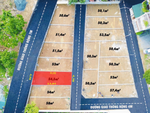 Bán Đất Phân Lô Tân Bình – Giá Rẻ, Đầu Tư Lợi Nhuận Cao, Vị Trí Đắc Địa S=54,5m2
